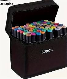  - Embalagens    Cod. CANETAS PARA COLORIR KIT COM 60 UNIDADES